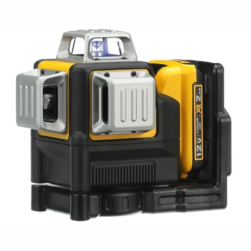 Dewalt DW089LG 3 lados * 360 graus verticais 12 linhas Laser Medidor de nível de luz verde horizontal externo