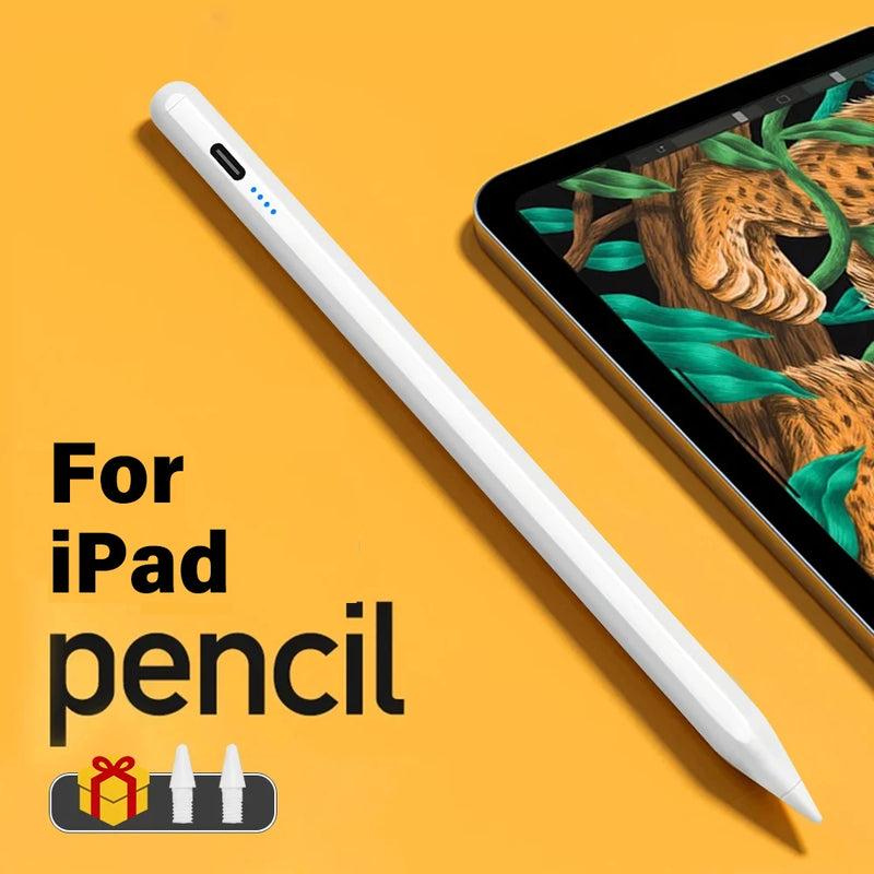 Caneta stylus para apple ipad, exibição de energia para ipad, acessórios de lápis 2022 2021 2020 2019 2018 pro air mini stylus