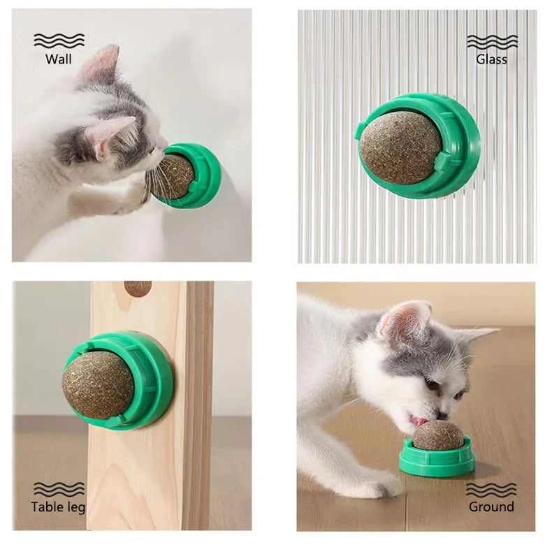 Bolas de Catnip para gatos , saudável natural,  para promover a digestão do gato